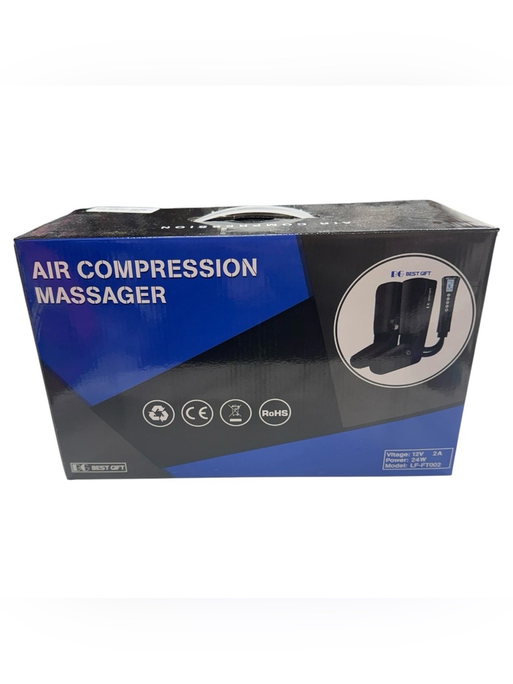 Best Gift brand air compression massager for feet and calves, brand new in box!